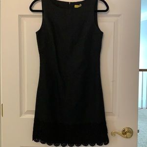 Jack Rogers Black Dress with Appliqués